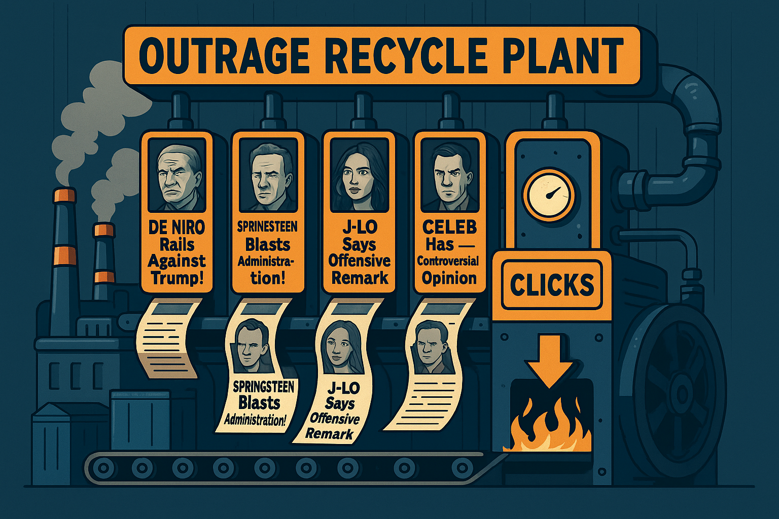 Outrage Reruns: When the Machine Runs Out of New Enemies